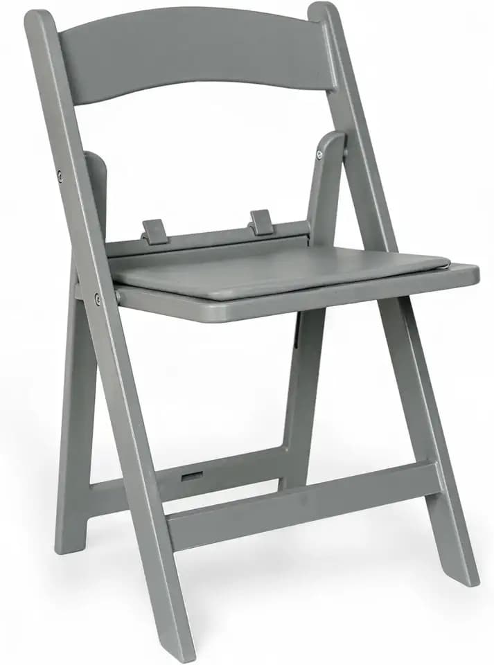 Flash Furniture Hercules Kids Resin Folding Chair, Gray