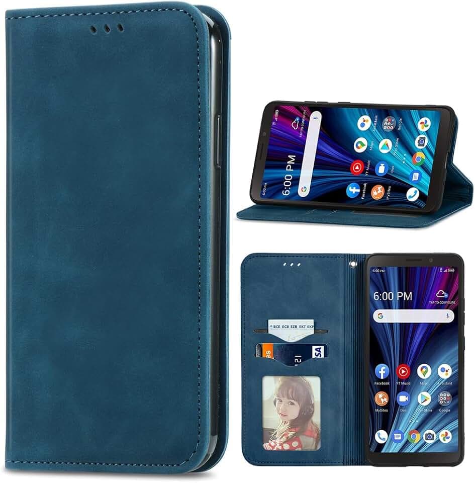 Gentle Leder Hülle für Fairphone 5, Magnetic Closure Handyhülle für Fairphone 5 Tasche-04