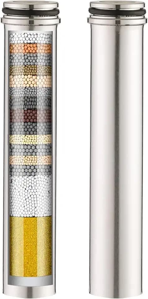 2 Pack Upgrade Replacement Filters Compatible with Sprite Handheld Shower Head, Removes Chlorine, 304 Stainless Steel