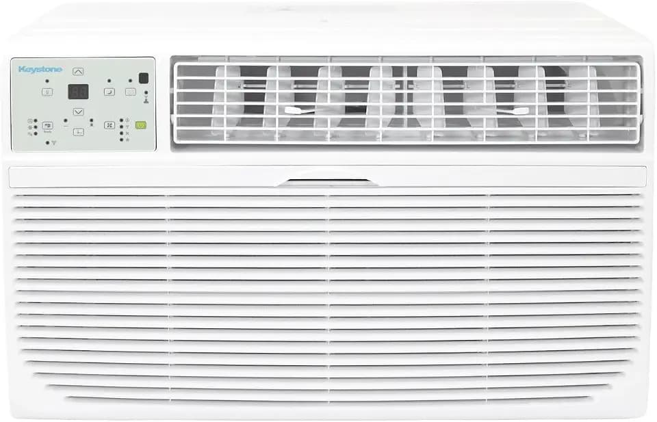 Keystone 8,000 BTU Wall Mounted Air Conditioner, up to 350 Sq. Ft., White