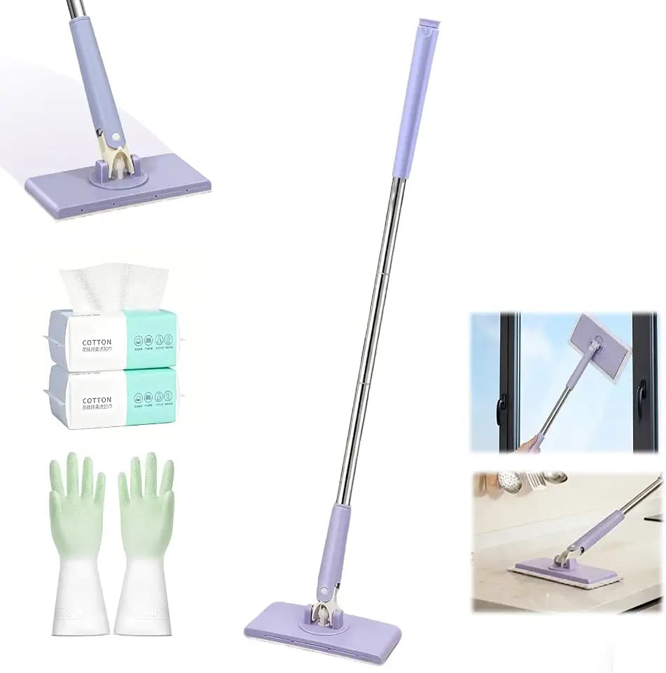 Snap Grip Mini Mop(Purple)