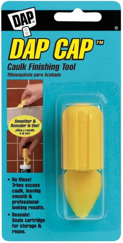 Dap 18570 Dap Cap Caulk Finishing Tool, Yellow - 6 Pack