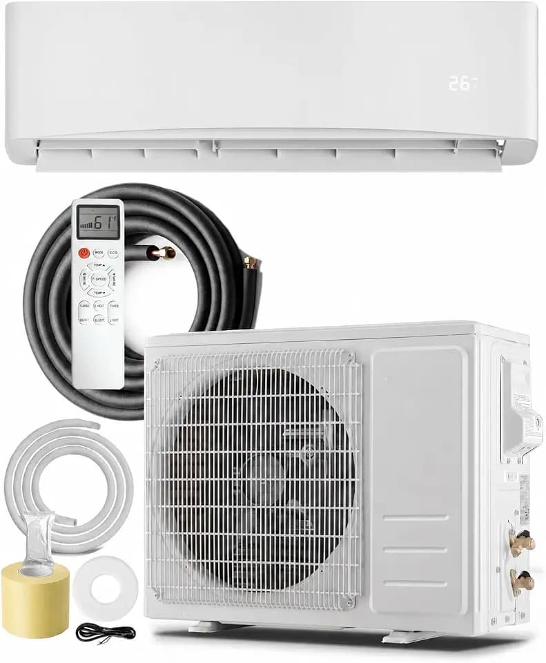 GarveeHome 12000 BTU Mini Split AC Heat Pump Inverter 17 SEER2