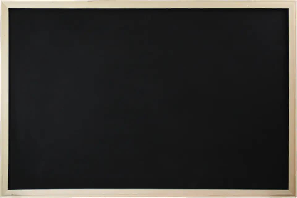 Flipside Products 24" x 36" Wood Framed Black Chalkboard for Wall Mounting