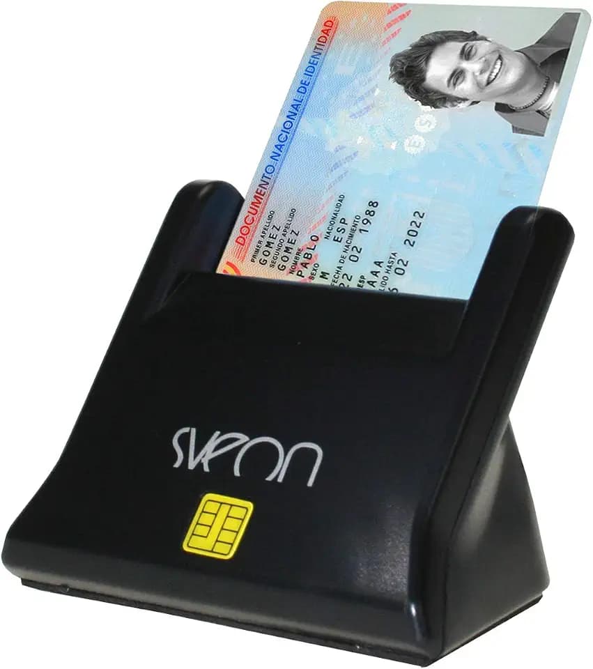 Sveon SCT022 - Elektronisches Lesegerät für den Personalausweis, Chipkartenleser