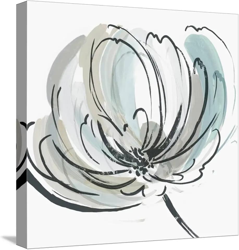 ART.COM Stretched Canvas Print May Poem II by Asia Jensen, 16" x 16"
