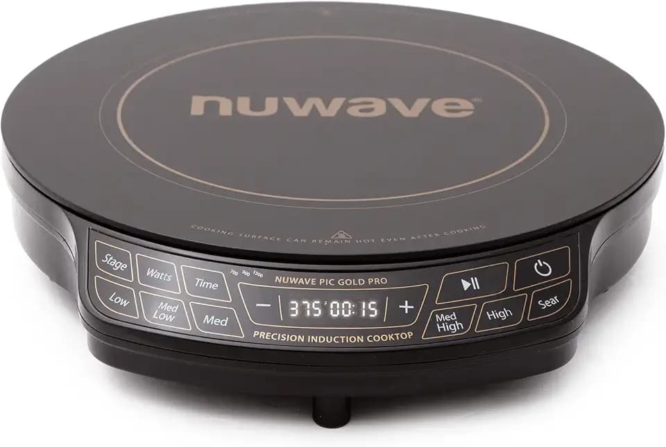 Nuwave Gold Pro Precision Induction Cooktop, Large 8” Heating Coil