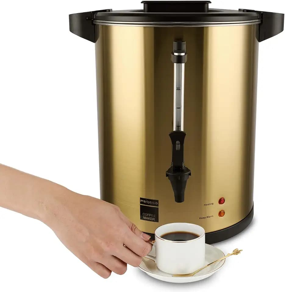 38 Cup Coffee Urn 304 Electric Hot Coffee Dispenser Percolator