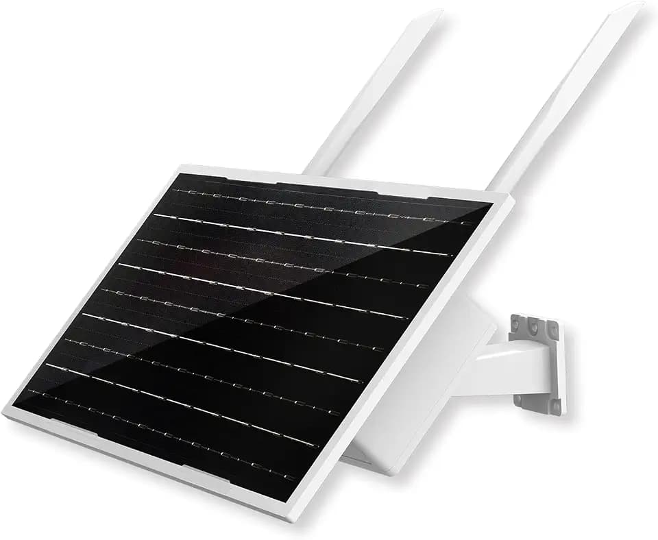 WLAN-Repeater, Solar, Akku, für den Außenbereich, kabellos, leistungsstark, WLAN-Verstärker, Abdeckung 100 m, Outdoor-Repeater, WiFi-Extender, 2,4 GHz, 300 Mbps