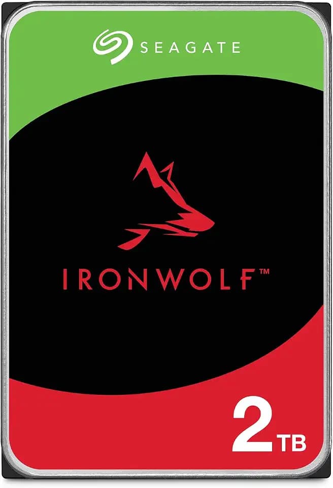 Seagate 2TB IronWolf Interne NAS-Festplatte | SATA 6 Gb/s (ST2000VNZ03)