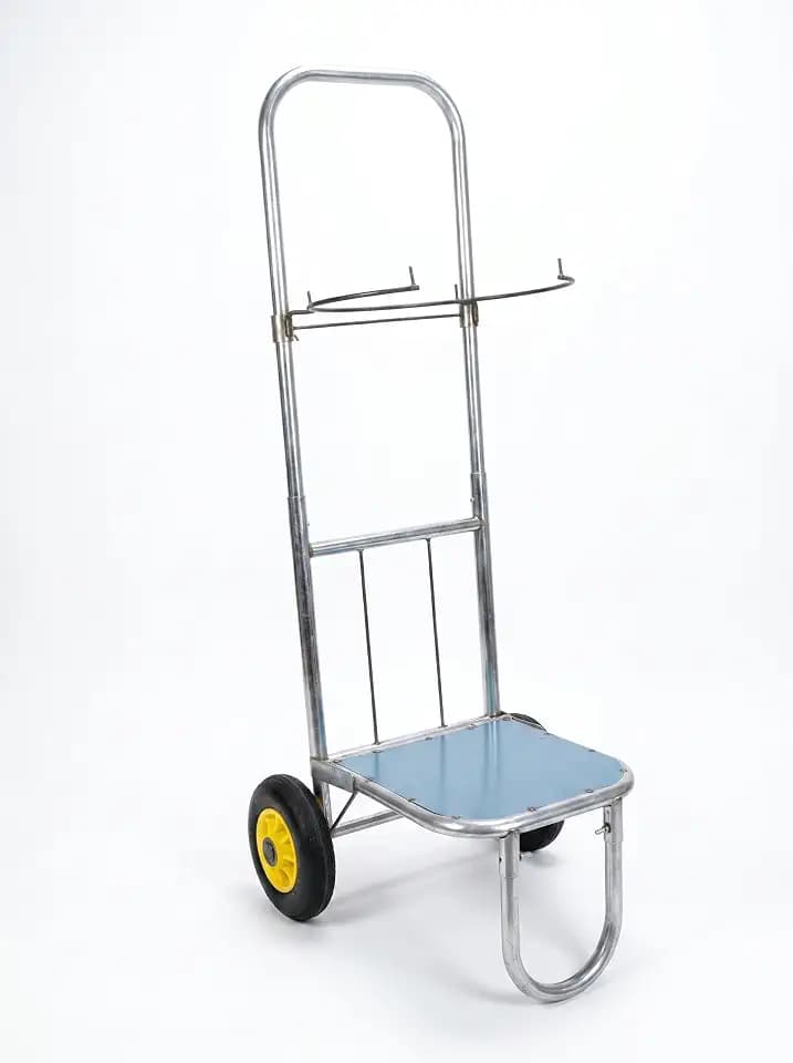 Adjustable Leaf Bag Holder Cart Heavy Duty Foldable for Yard Waste Hauling