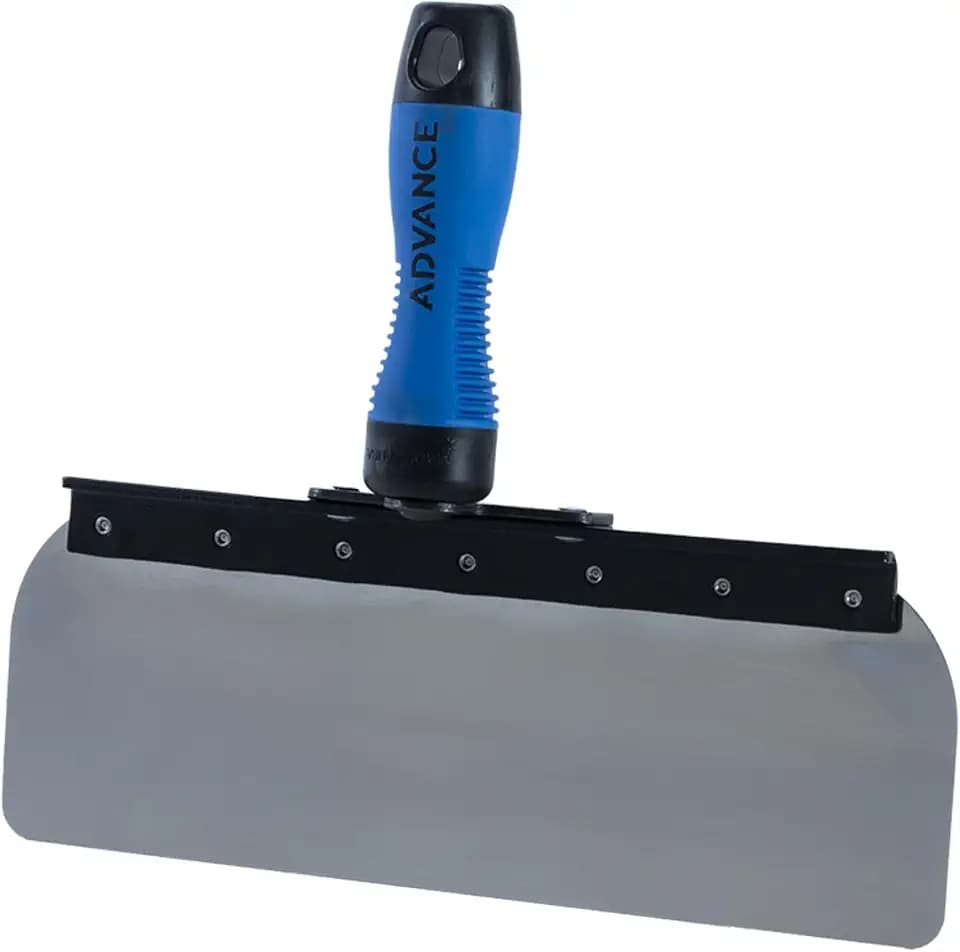 10" Stainless Steel Radius Skimming Blade | Advance Equipment MFG Co. | (Model SB-10) Drywall Tool for Smooth Finish & Patching – 100+ YEARS FAMILY OWNED USA MADE