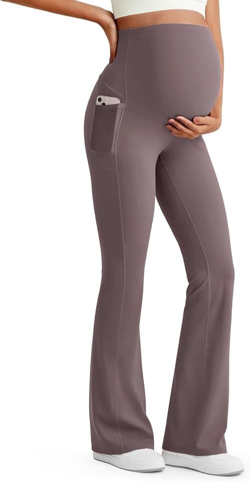 G4Free BareFeel Umstandshose Schwangerschaftsleggings Umstandsleggings