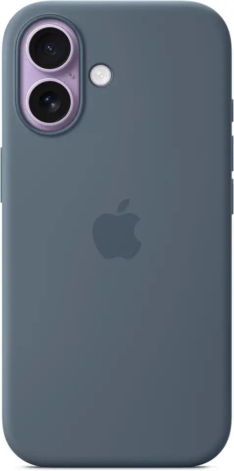 Apple iPhone 17 Silikon Case mit MagSafe - Maritimblau 