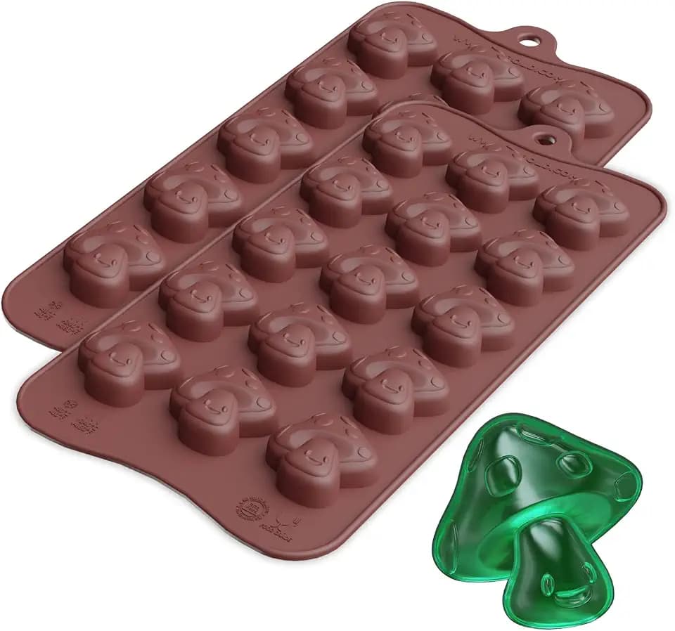 Mushroom Candy Mold, 2 Pack
