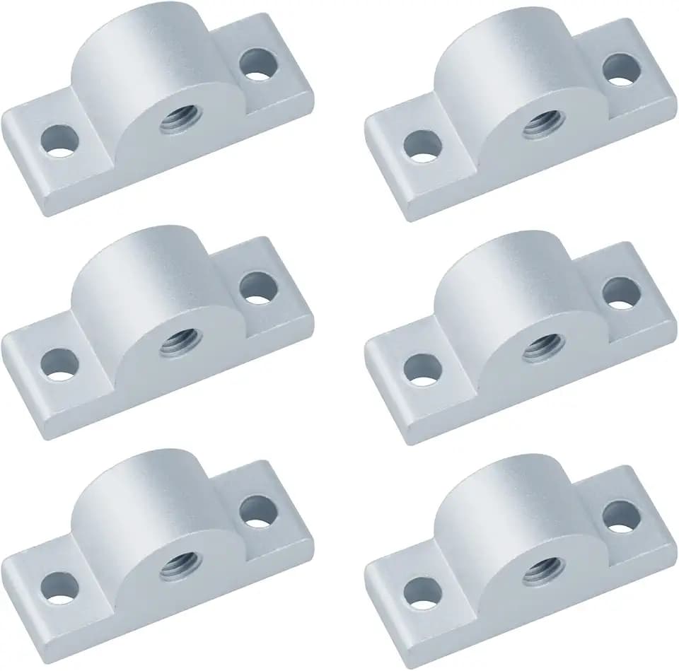 6 Pack Caster Wheel Connector for 2020 Series Aluminum Extrusion Profile