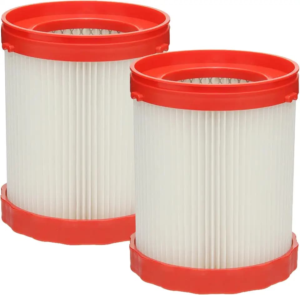 2Pack VF320H HEPA Filter Replacement, Compatible with Bosch GAS18V-3N 18V 2.6-Gallon Professional Wet/Dry Vacuum Cleaner, (2pcs)