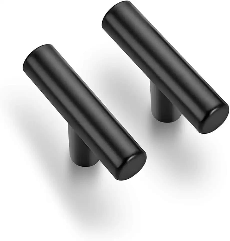 Ravinte Matte Black Cabinet Pulls Cabinet Handles Single Hole 10 Pack