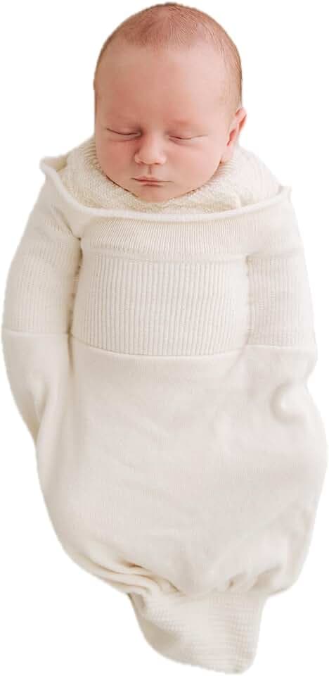 Swaddelini Organic Cotton Sleep Sack, 6-12 pounds, Made in USA