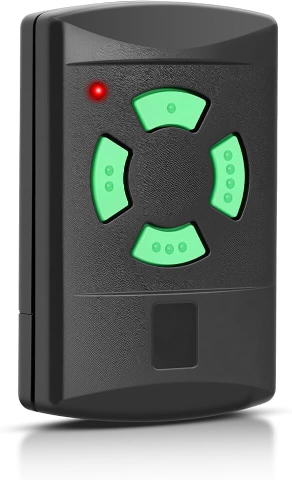 26.975 MHz Garagentor Fernbedienung, Handsender Kompatibel mit Fernbedienung Hormann HSM4-26.975, HSM2-26.975, HS2-26.975,DHM02-26.975, Grün Taste 4 Kanäle