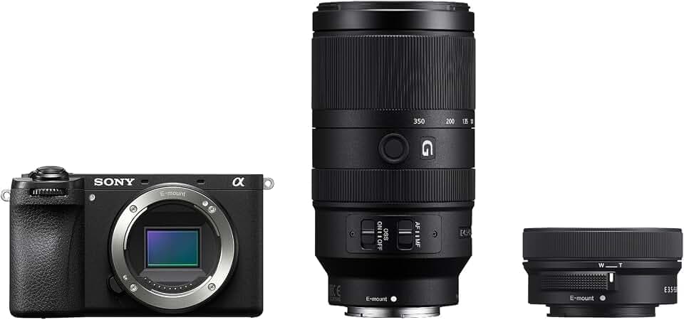 Sony Alpha 6700 Wildlife-Kit (APS-C) mit 16-50 II & 70-350mm Objektiv
