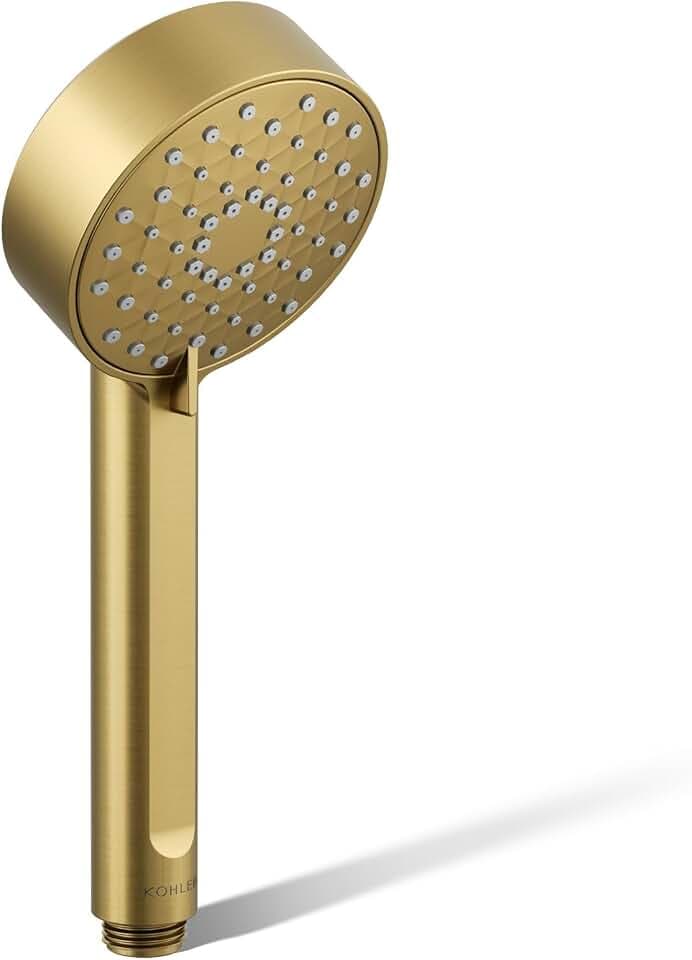 Kohler 72414-Y-2MB Awaken® G90 Three-function handshower, 2.5 gpm, Vibrant Brushed Moderne Brass