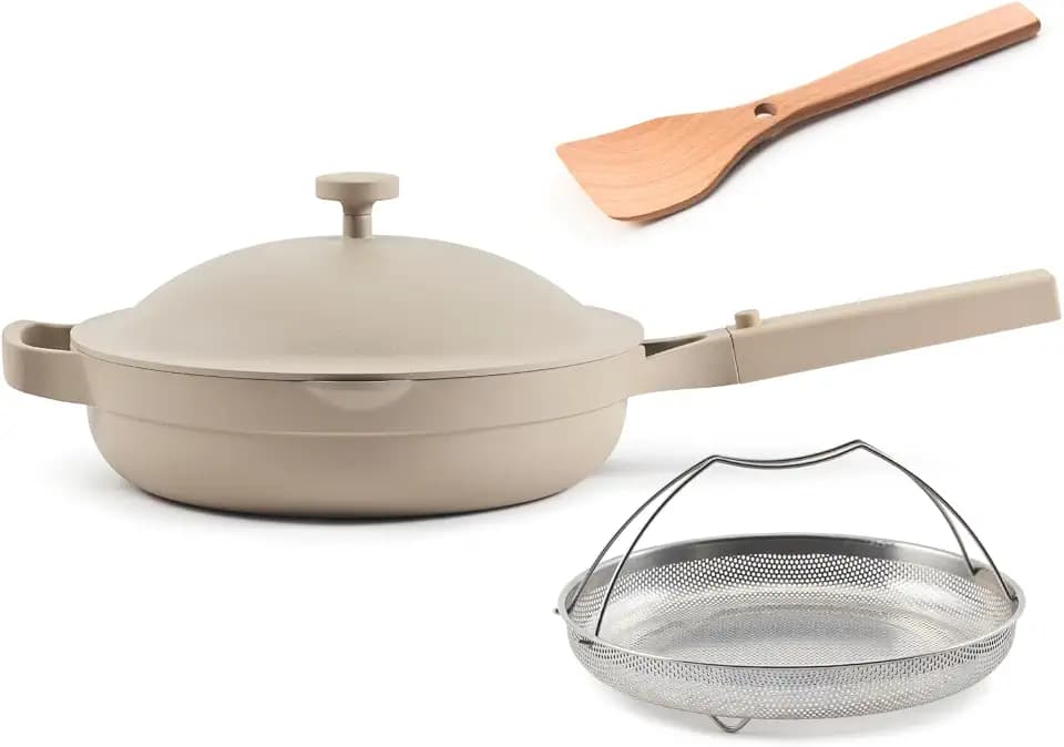 Our Place Always Pan 2.0, 10.5" Ceramic Nonstick Pan, 2.6 Qt