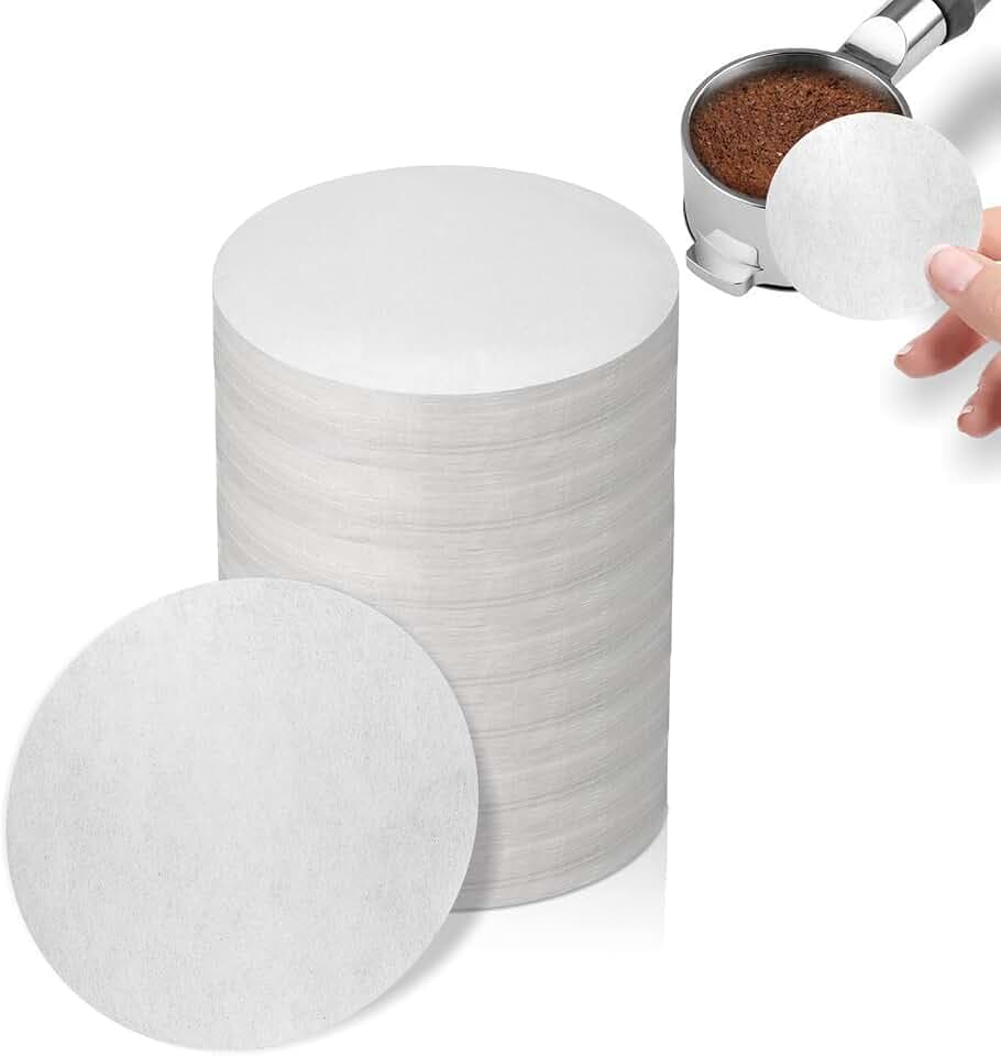 1000 Pcs Coffee Paper Filter for Espresso Coffee Maker, 53 mm