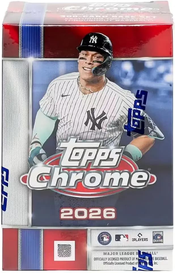 2026 Topps Chrome Baseball Blaster Box 7 Packs Per Box