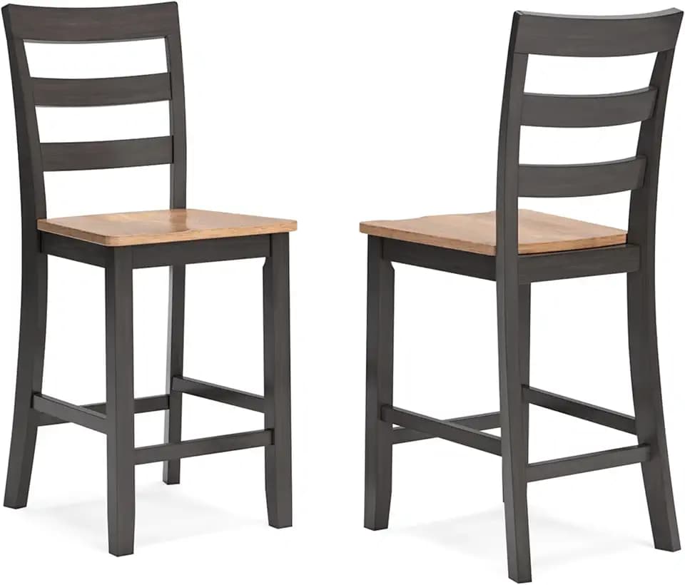 Signature Design by Ashley Gesthaven Counter Height Bar Stools Set of 2