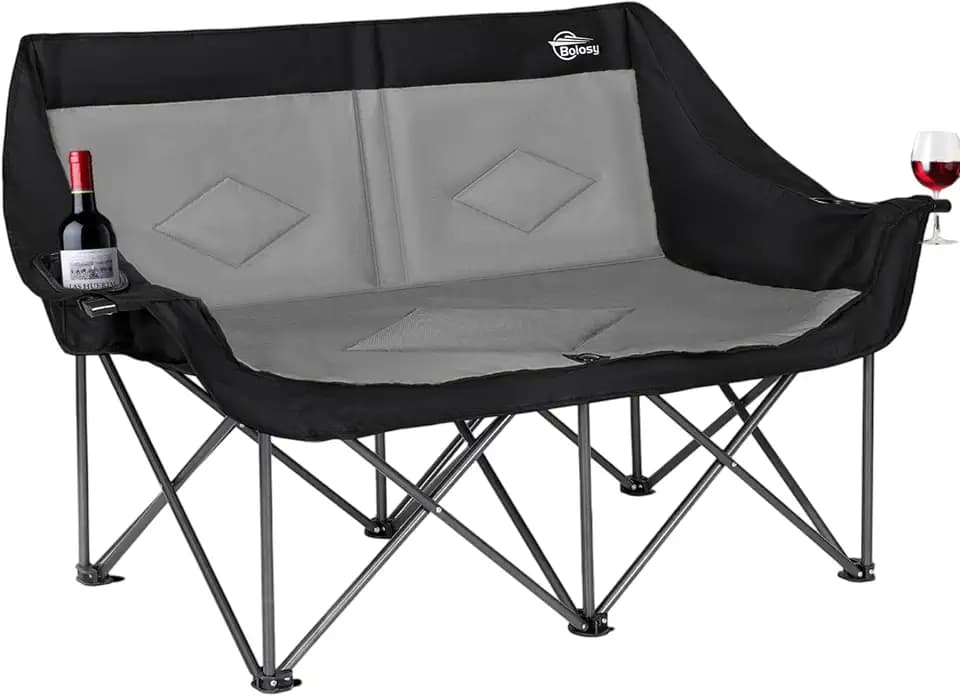 Bolosy Double Camping Chair Camping Loveseat