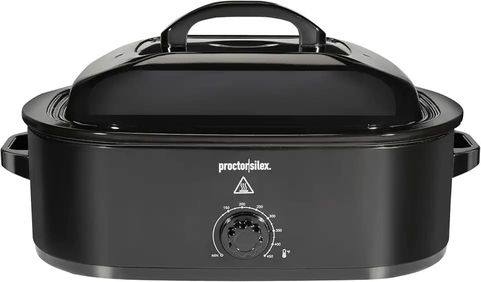 Proctor Silex 18 Quart Electric Roaster Oven with Self-Basting Lid
