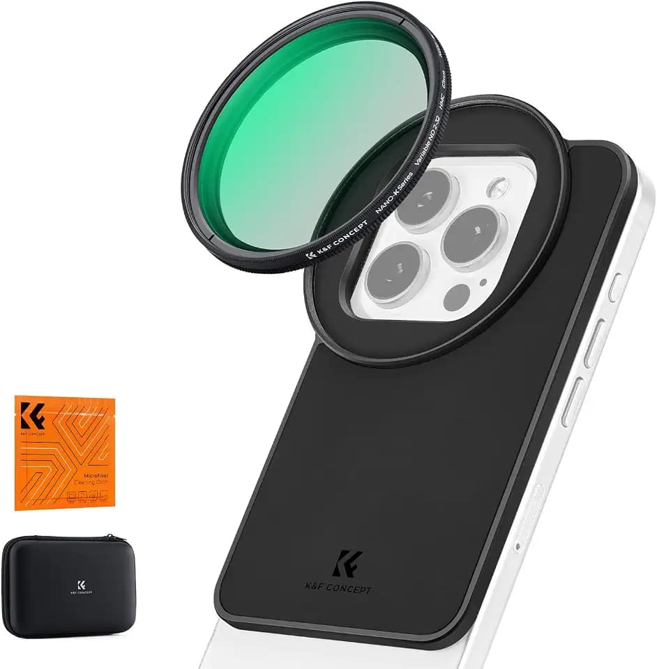 K&F CONCEPT Magnetischer 67mm VND2-32 Filter, mit 6,1 Zoll Montageadapter