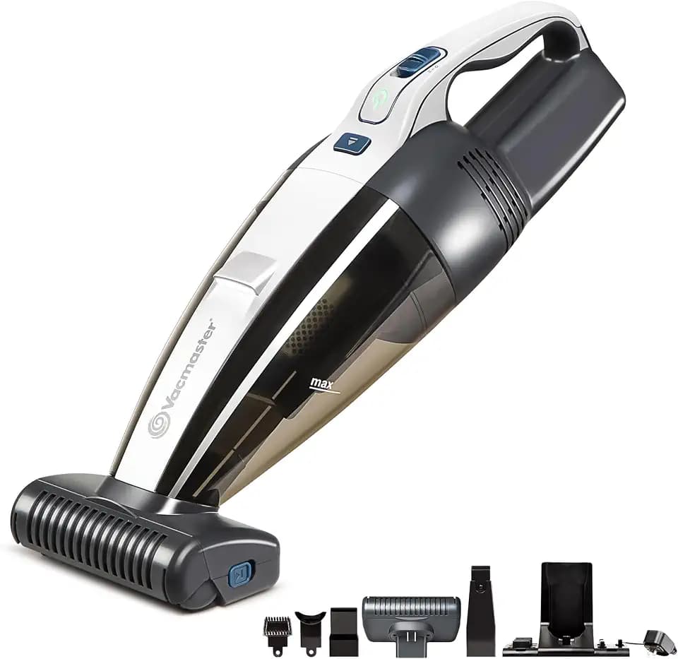 Vacmaster Cordless Hand Vacuum Protable Pet Vacuum with Motorized Nozzle