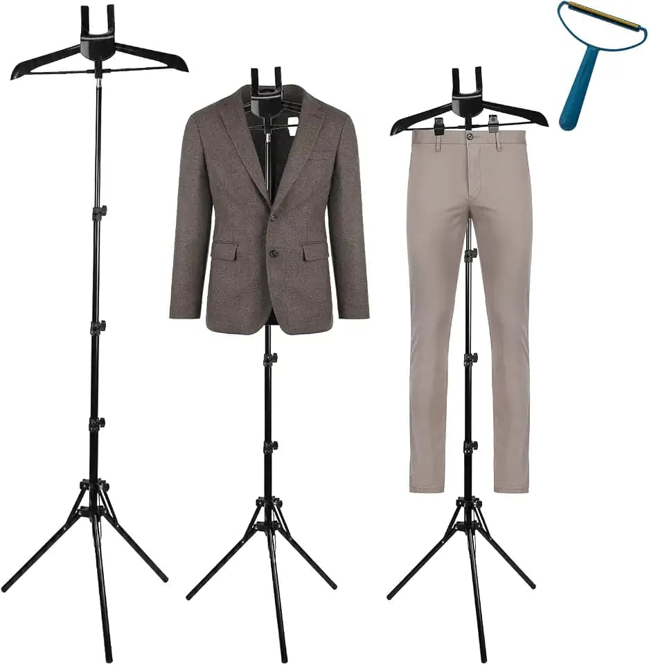 Clothes Steamer Stand-66.8 Inches,Garment Hanger For Steaming Clothes,Steam Rack For Clothes,Steam Iron Stand,Handheld Garment Steamer Rack,Clothes Hanger For Steam Ironing,Steam Stand Clothes