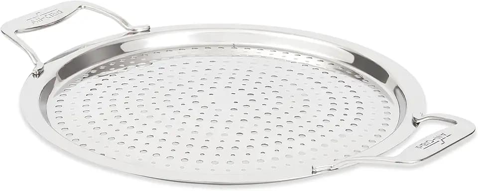 All-Clad Stainless Steel, Strain & Splatter Guard, 1.5 inch