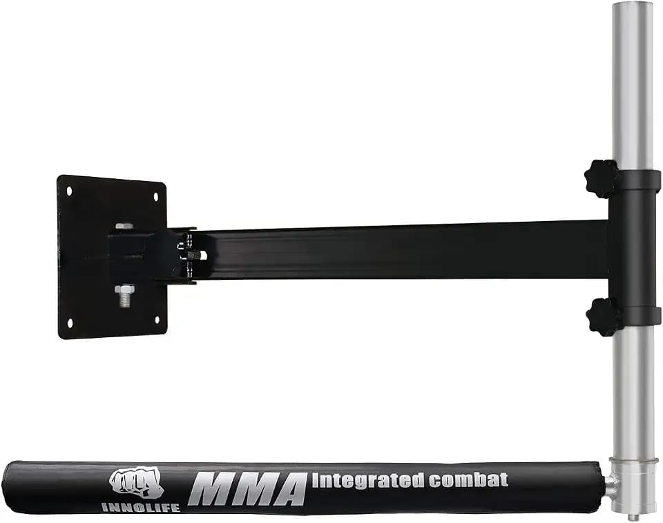 InnoLife Wall Mount MMA Boxing Speed Trainer Punching Spinning Bar