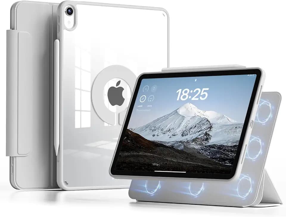 JKSML Magnetische Hülle für iPad Air 11 Zoll (M4/M3/M2) 2026/2025/2024