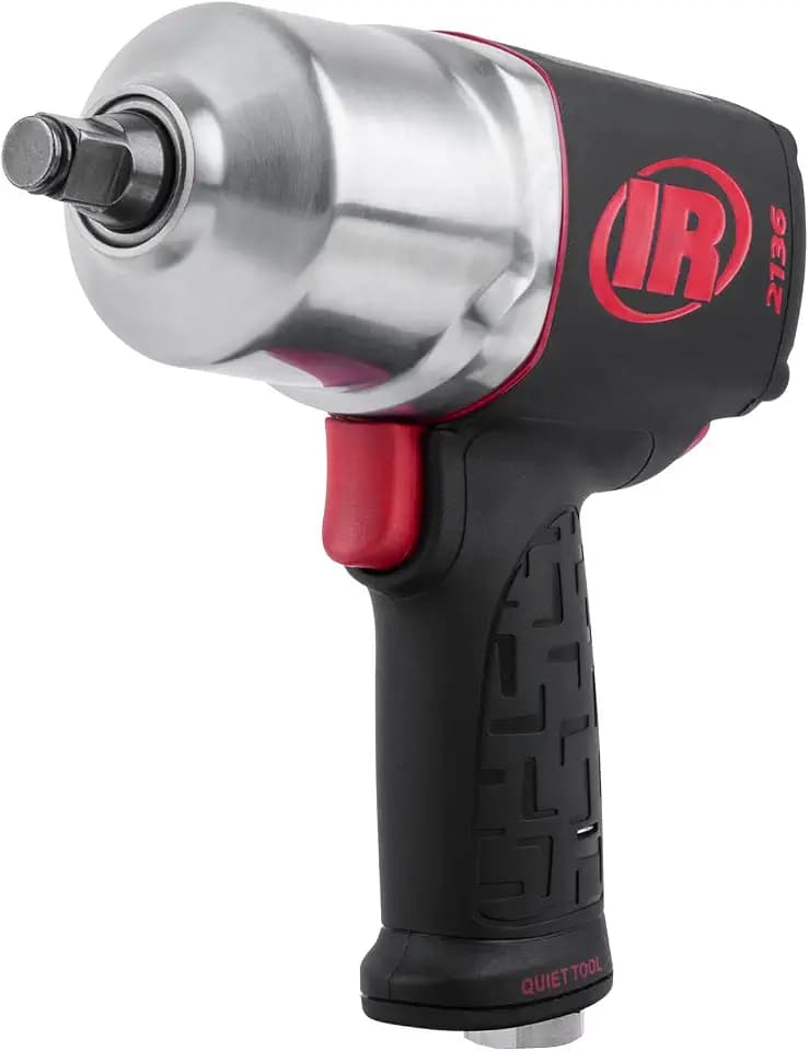 Ingersoll-Rand 2136QXPA Leichter Druckluft-Schlagschrauber 1/2“, 1500 Nm, geräuscharme Technologie & Reibringhalter, dauerhafte Leistung