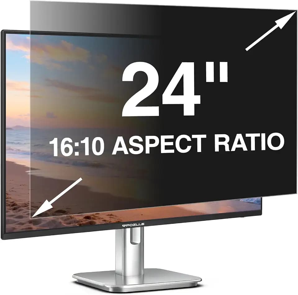 Blickschutzfolie für 24 Zoll 16:10 (51.9 x 32.5 cm) Monitor