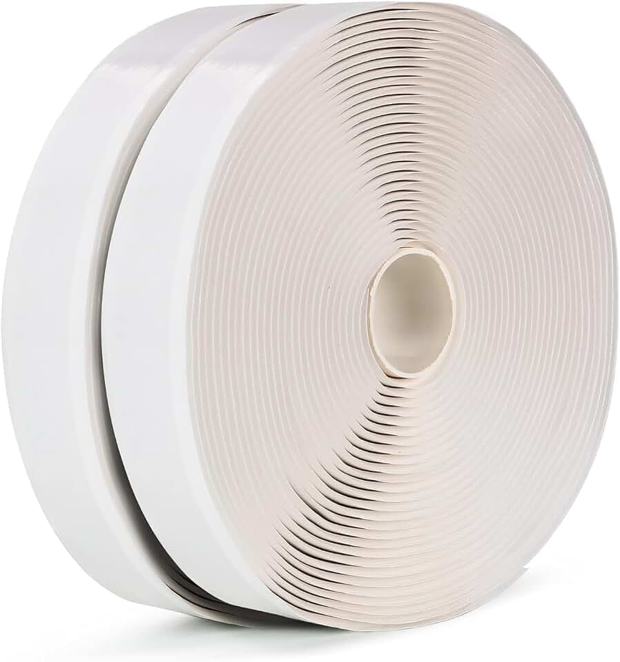 LLPT Butyl Klebeband 2 Rollen Weiß 19mm x 10m Dichtband Selbstklebend