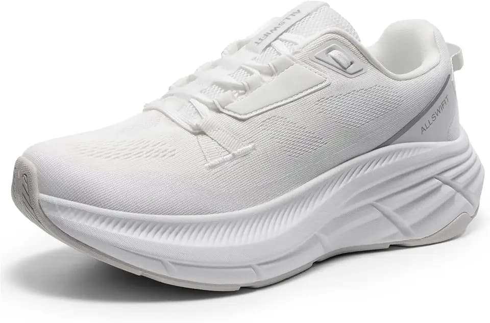 ALLSWIFIT Women's Walking Shoes Cushion Running Tennis Non-Slip Comfortable Workout Gym Athletic Breathable Fashion Sneakers ActiveLite