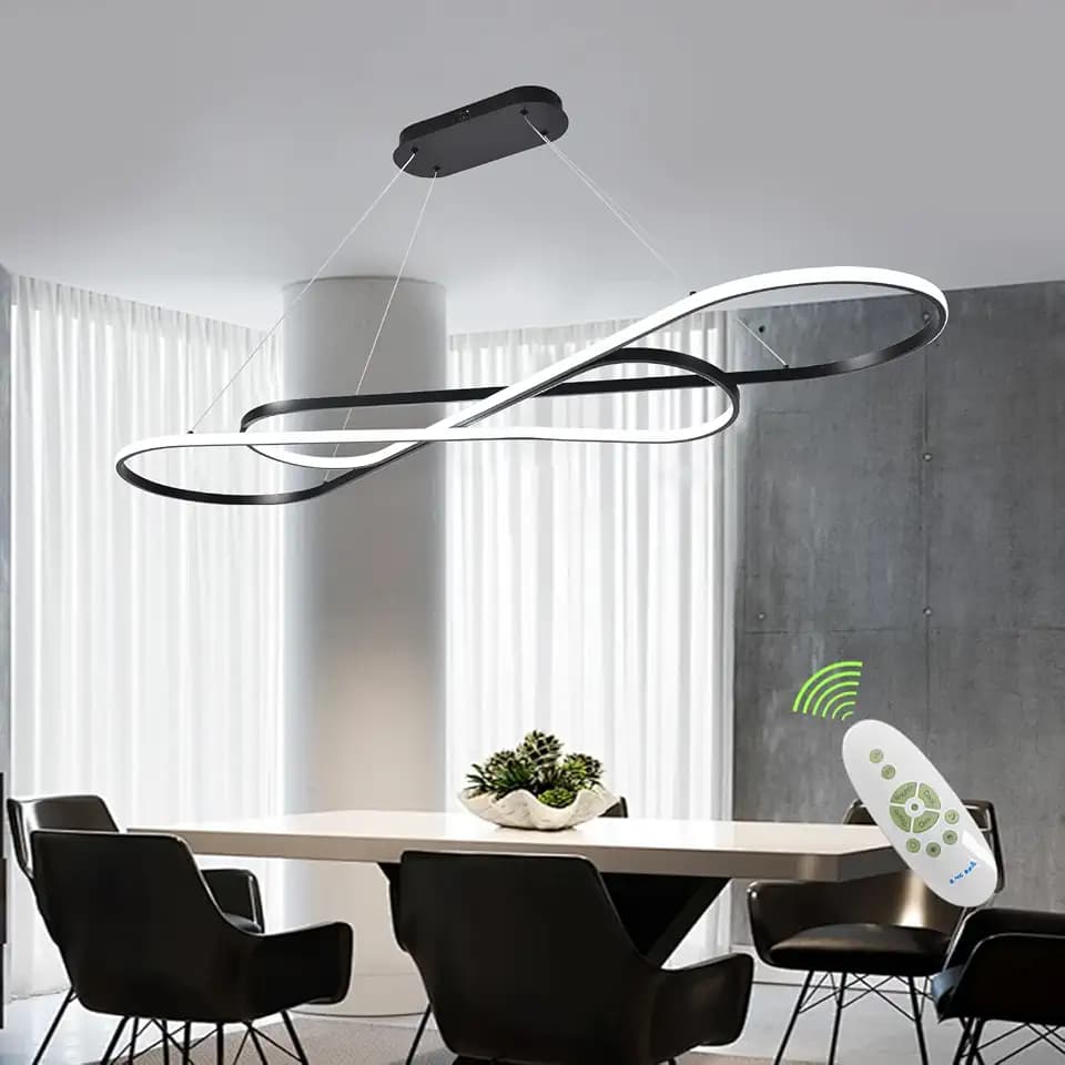 59.06in Large Modern LED Pendant Chandelier