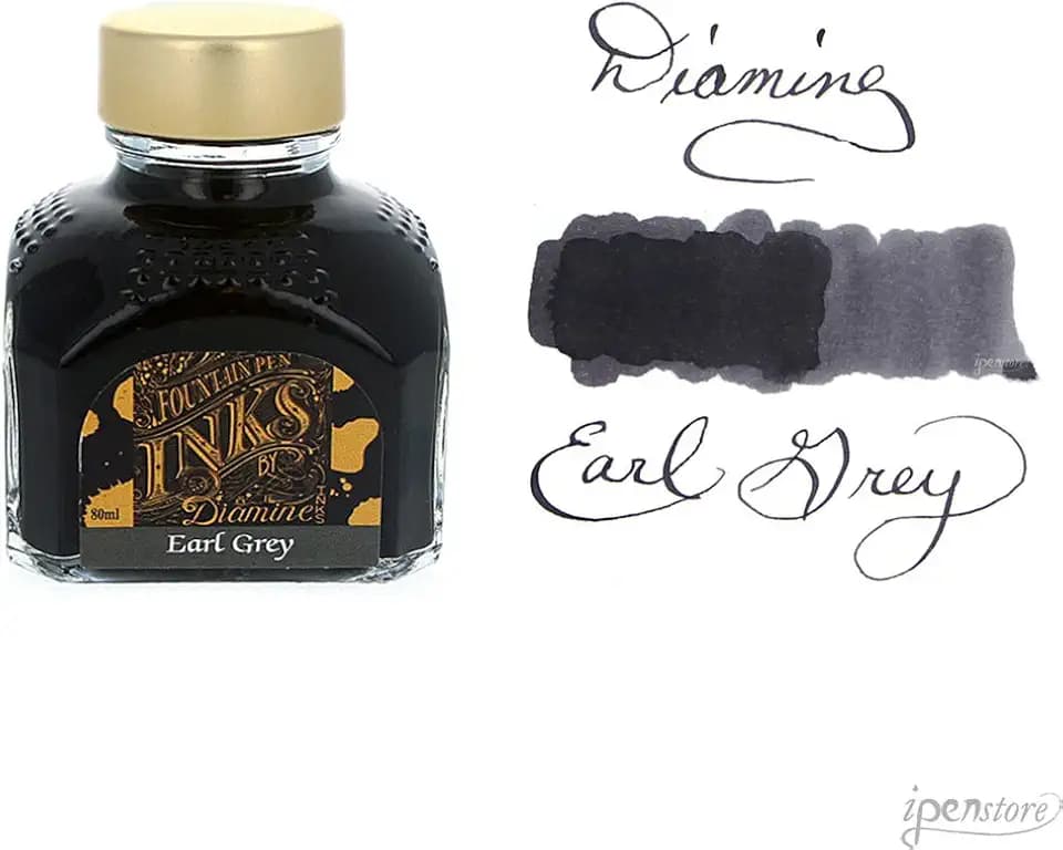 Diamine - Fountain Pen Ink, Earl Grey 80ml