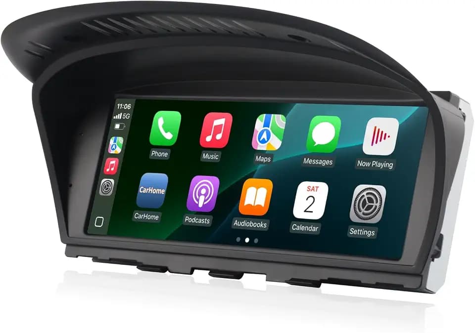 Touchscreen für BMW E60 E90 mit Carplay/Android Auto CCC System Radio für BMW E60/E61/E63/E64/E91/E92/E93(2003-2008) Bluetooth