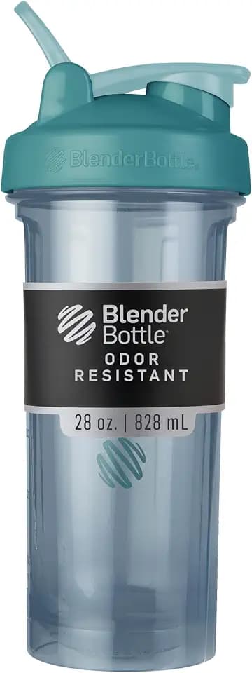 BlenderBottle ProSeries Tritan Shaker Bottle 28 oz Cerulean Blue