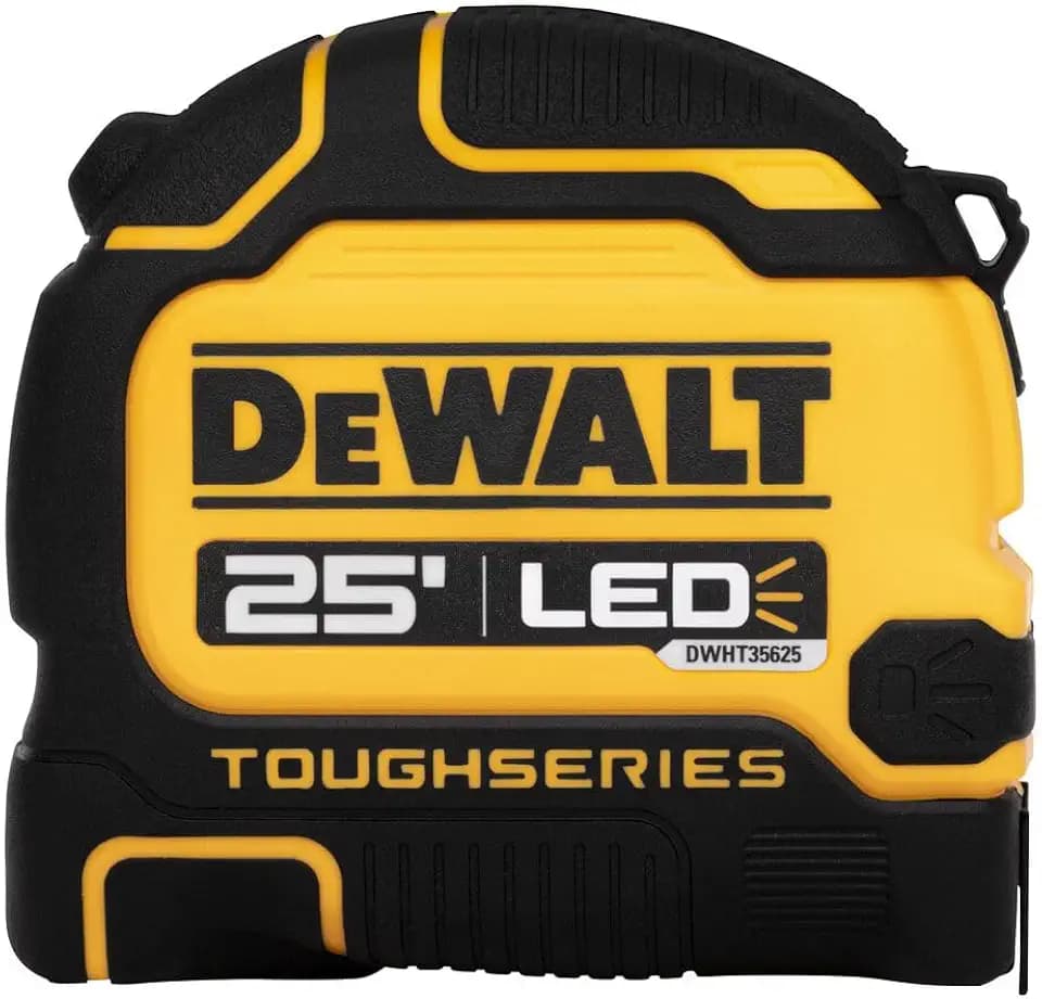 DEWALT 25 ft. Tape Measure with Rechargeable LED Light DWHT35625S