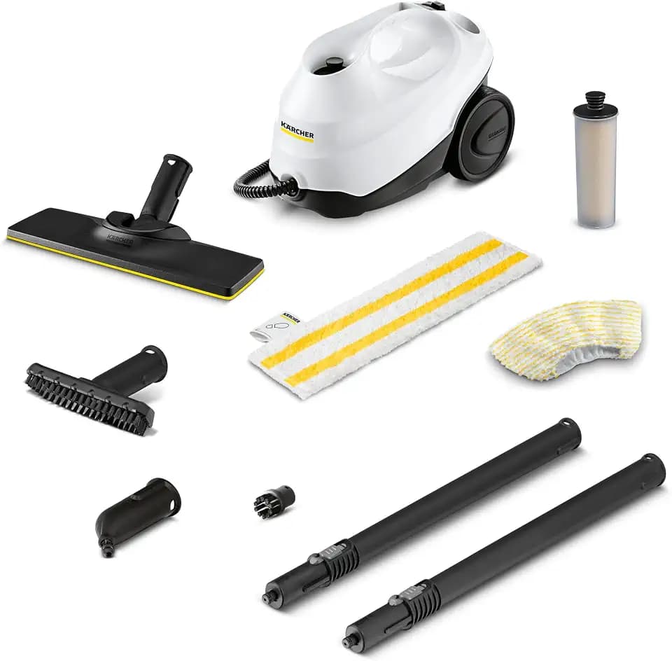 Kärcher Steam Cleaner SC 3 EasyFix, 40 Sec Heat-up, Chemical-Free
