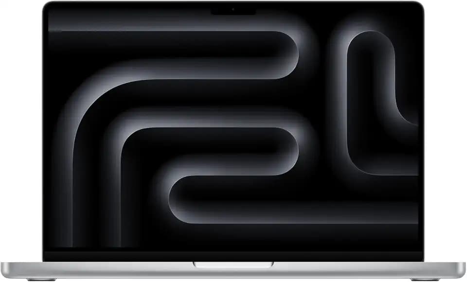 Apple MacBook Pro Laptop mit M5 Pro Chip mit 15-Core CPU und 16-Core GPU: Entwickelt für KI, 14,2" Liquid Retina XDR Display, 24 GB gemeinsamer Arbeitsspeicher, 2 TB SSD, WLAN 7; Silber