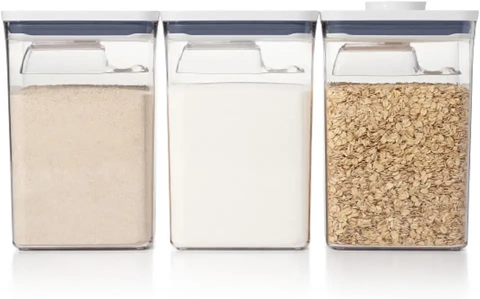 OXO Good Grips POP Airtight Food Storage Containers for Pantry, 6-Piece Set